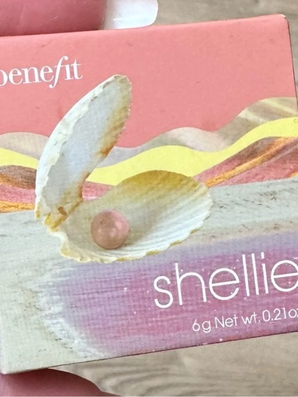 Benefit Shellie Powder Blush — Coral-Peach